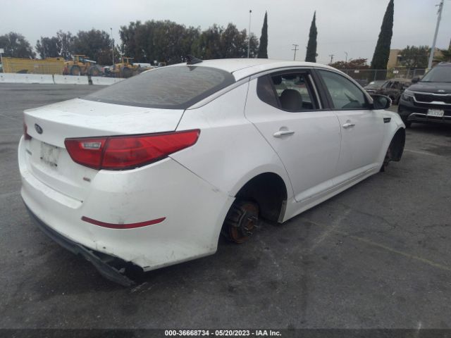 KNAGM4A78F5546608 KIA Optima Lx