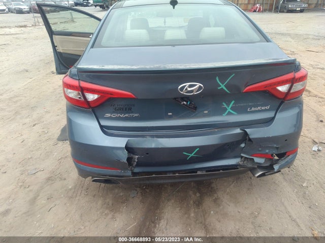 2016 HYUNDAI SONATA 2.4L LIMITED VIN: 5NPE34AF7GH317150