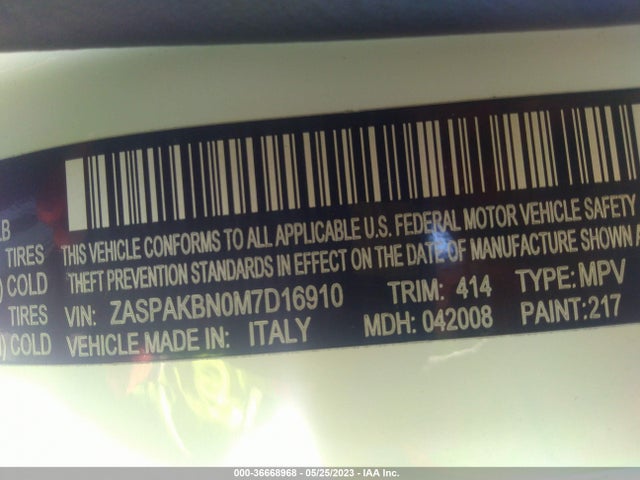 ZASPAKBN0M7D16910 Alfa Romeo STELVIO TI