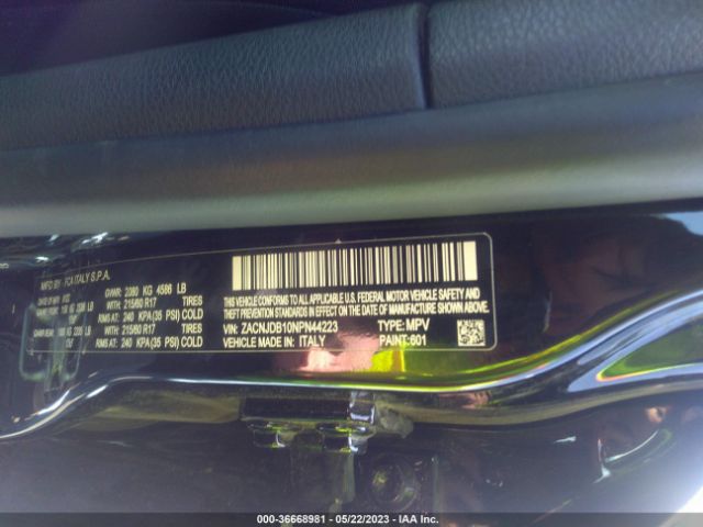 ZACNJDB10NPN44223 Jeep Renegade Latitude