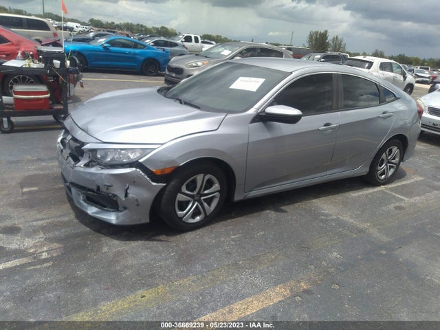 Honda Civic Sedan Lx 2018 19XFC2F57JE029018 Image 2