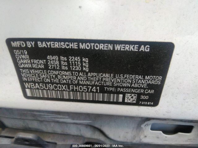 WBA5U9C0XLFH05741 BMW 3 Series M340i Xdrive