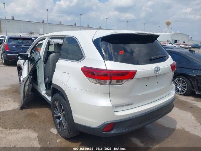 2019 TOYOTA HIGHLANDER LE VIN: 5TDZARFH6KS044316