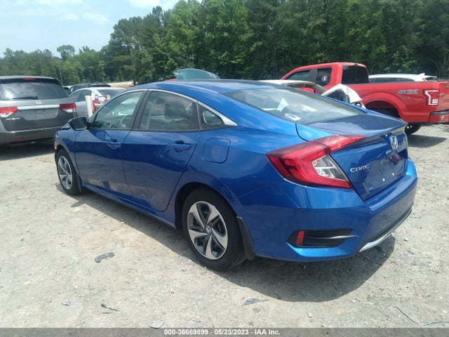 Honda Civic Sedan Lx 2020 2HGFC2F62LH519304 Image 3