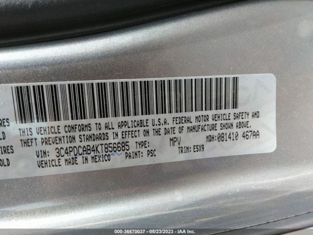3C4PDCAB4KT856685 Dodge Journey Se Value Pkg