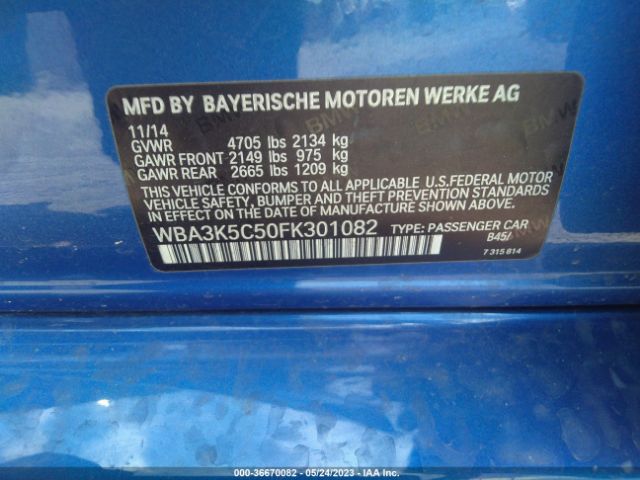 WBA3K5C50FK301082 BMW 3 Series 328d Xdrive