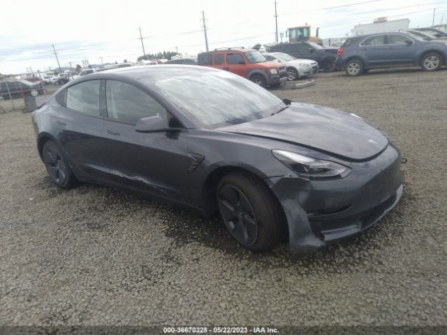 Tesla Model 3 Long Range 2022 5YJ3E1EB0NF245985 Image 1