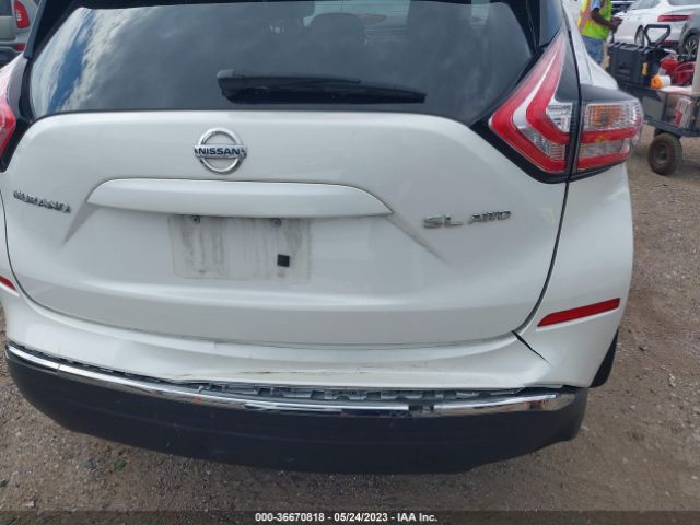 5N1AZ2MH1JN196486 Nissan MURANO SL