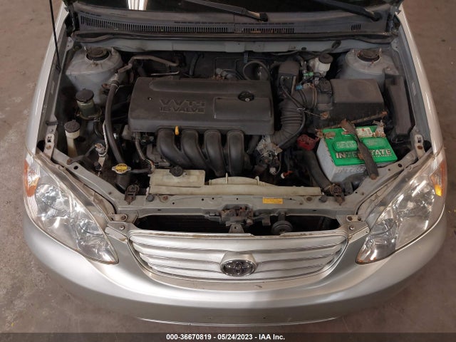 2003 TOYOTA COROLLA CE/S/LE VIN: 2T1BR32E23C137248