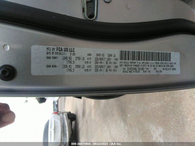 Dodge Journey Se Value 2020 3C4PDCAB6LT201929 Image 9