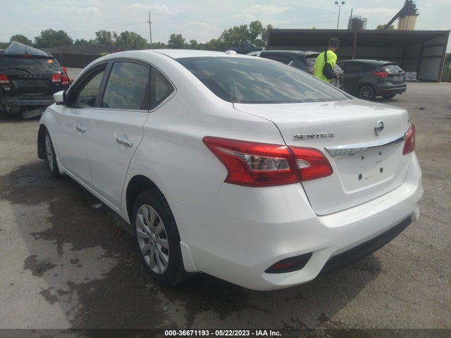 2016 NISSAN SENTRA SV VIN: 3N1AB7APXGY236905