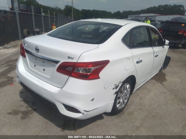 2016 NISSAN SENTRA SV VIN: 3N1AB7APXGY236905