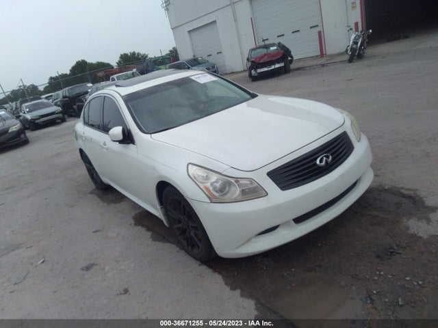 2008 INFINITI G35 SEDAN JOURNEY VIN: JNKBV61E98M213796