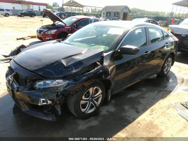 Honda Civic Sedan Lx 2018 2HGFC2F53JH505075 Image 2