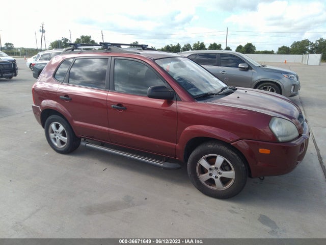 2008 HYUNDAI TUCSON GLS VIN: KM8JM12BX8U816176