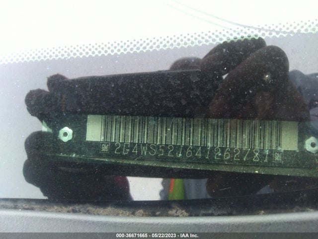 2004 BUICK CENTURY CUSTOM VIN: 2G4WS52J641262781