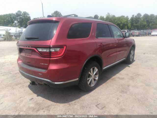 1C4RDJDG4EC563096 Dodge DURANGO LIMITED
