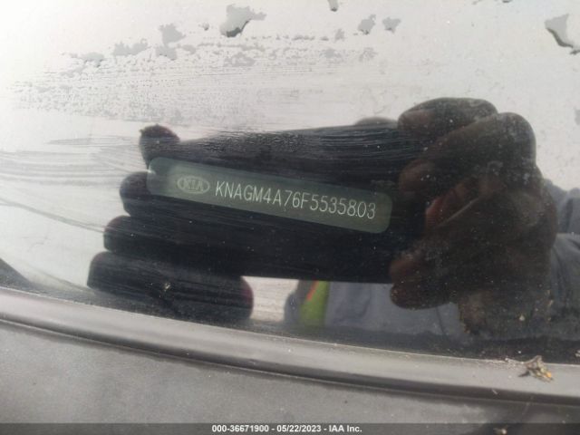 KNAGM4A76F5535803 KIA Optima Lx