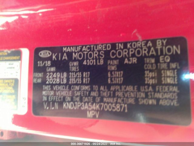 KNDJP3A54K7005871 KIA SOUL +