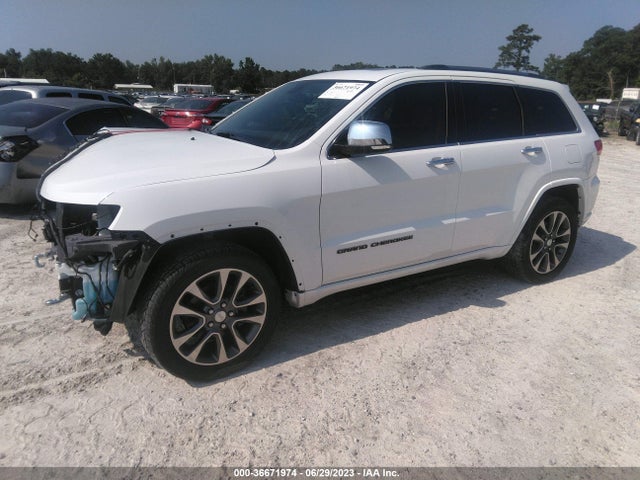 2017 JEEP GRAND CHEROKEE OVERLAND VIN: 1C4RJECG4HC826645