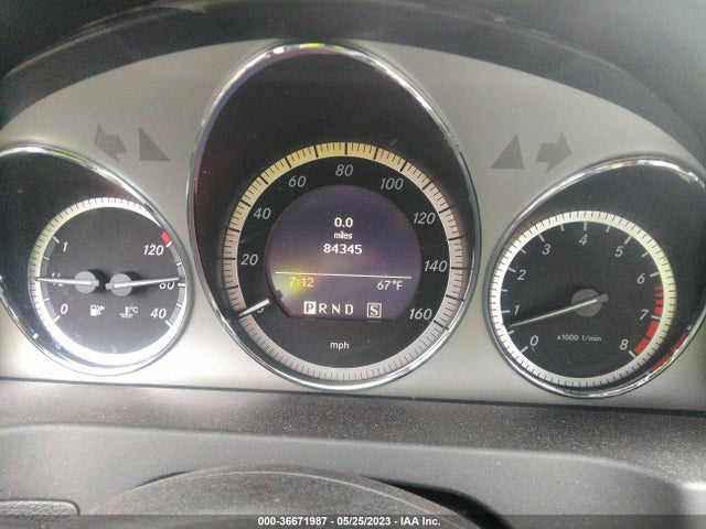 2009 MERCEDES-BENZ C-CLASS 3.0L VIN: WDDGF54X69R057416