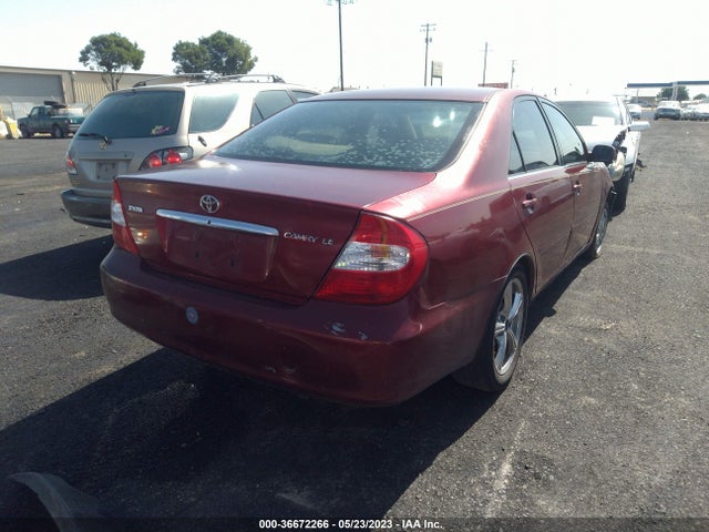 2002 TOYOTA CAMRY LE VIN: JTDBE32K720028097