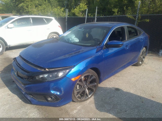 2021 HONDA CIVIC SEDAN SPORT VIN: 2HGFC2F88MH521318