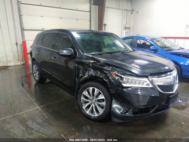 5FRYD4H41FB022930 Acura Mdx Tech Pkg