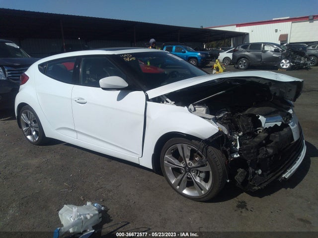 Hyundai Veloster Base W/gray 2014 KMHTC6AD9EU185959 Image 1