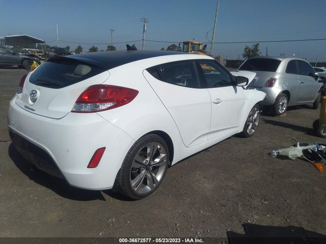 Hyundai Veloster Base W/gray 2014 KMHTC6AD9EU185959 Image 4