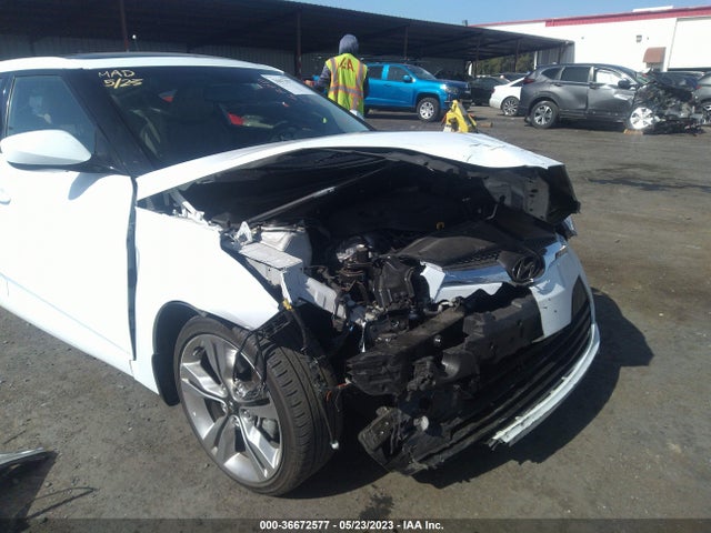 Hyundai Veloster Base W/gray 2014 KMHTC6AD9EU185959 Image 6