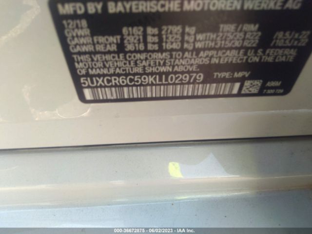 5UXCR6C59KLL02979 BMW X5 Xdrive40i