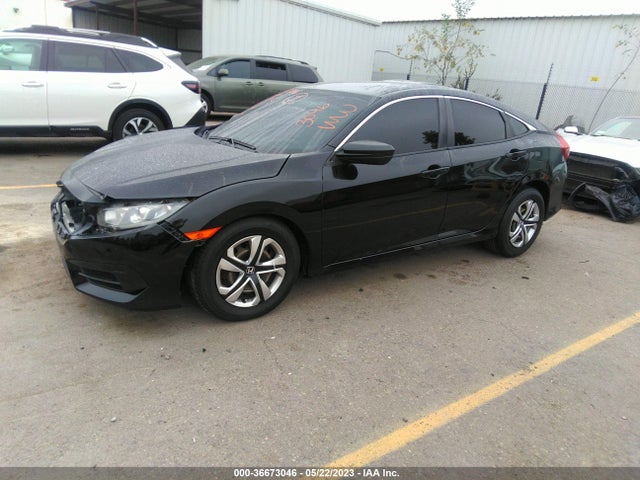Honda Civic Sedan Lx 2017 2HGFC2F59HH545557 Image 2