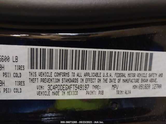 3C4PDDEGXFT549197 Dodge Journey R/t