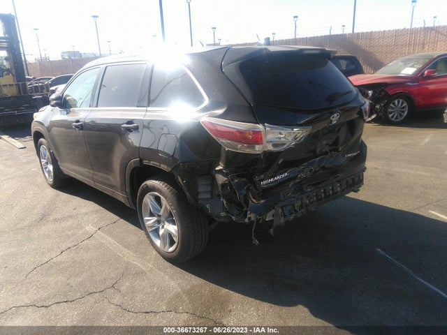 2014 TOYOTA HIGHLANDER LIMITED VIN: 5TDDKRFH2ES007307