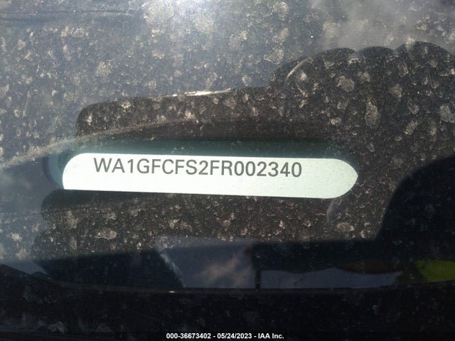 WA1GFCFS2FR002340 Audi Q3 2.0t Prestige