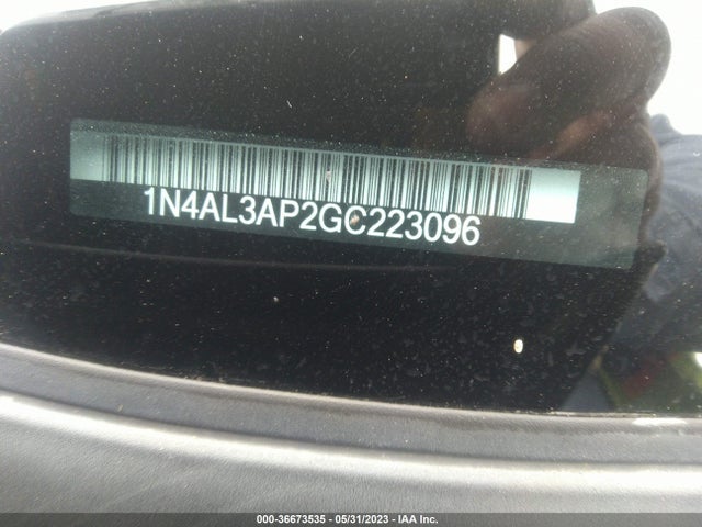 Nissan ALTIMA 2.5 2016 1N4AL3AP2GC223096 Image 11