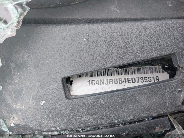 1C4NJRBB4ED735019 Jeep Patriot Sport