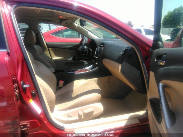 2007 LEXUS IS 250 VIN: JTHBK262975049233