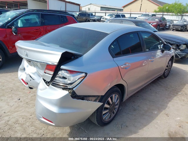 Honda Civic Sedan Lx 2014 2HGFB2F59EH525551 Image 4