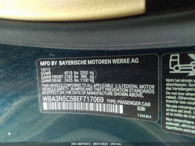 WBA3N5C58EF717069 BMW 4 Series 428i Xdrive