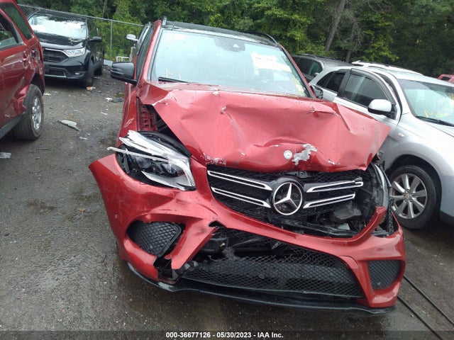 2017 MERCEDES-BENZ AMG GLE 43 4MATIC VIN: 4JGDA6EB8HA911089