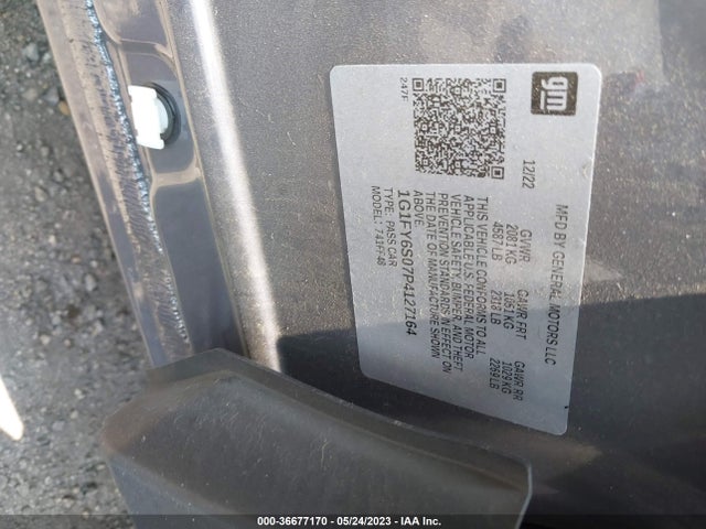 Chevrolet Bolt Euv Lt 2023 1G1FY6S07P4127164 Image 9