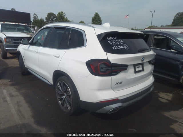 BMW X3 Xdrive30i 2022 5UX53DP00N9L12637 Image 3