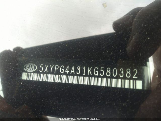 5XYPG4A31KG580382 KIA SORENTO L