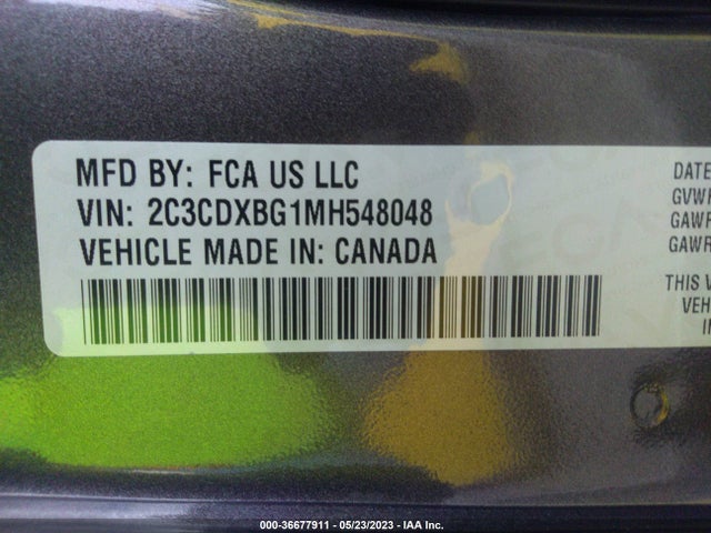 Dodge Charger Sxt 2021 2C3CDXBG1MH548048 Image 9