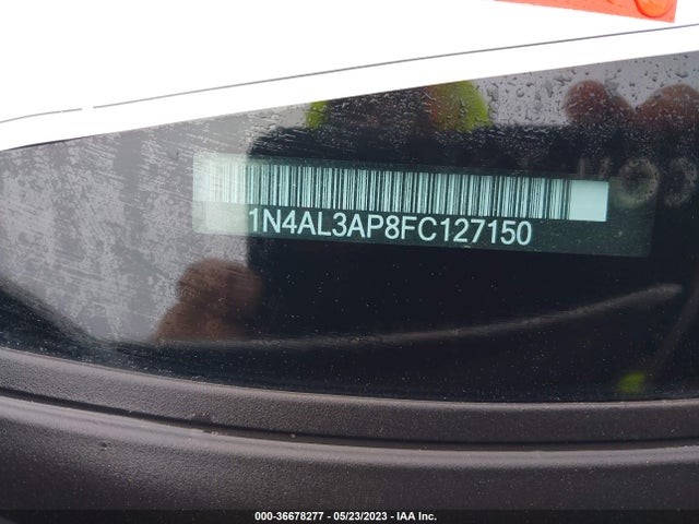 2015 NISSAN ALTIMA 2.5 S VIN: 1N4AL3AP8FC127150