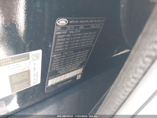 SALWR2RV7KA826649 Land Rover Range Rover Sport Hse