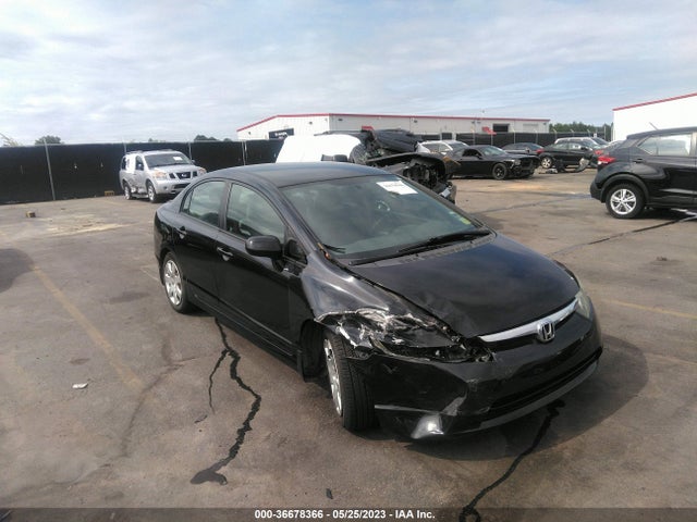 2007 HONDA CIVIC SDN LX VIN: 1HGFA16597L019172
