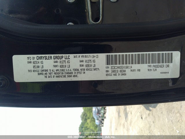 2C3CCAAG5EH160114 Chrysler 300